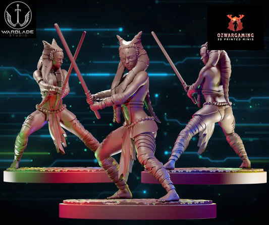 Shatter Scale Shaak Ti | Warblade Studios 40mm Miniatures Role Playing Miniatures