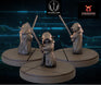 Shatter Scale Yoda Hooded | Warblade Studios 40mm Miniatures Role Playing Miniatures
