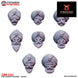 Sikh Desert Raider Head Bits | Kyoushuneko 32mm Grimdark Wargaming Miniatures Role Playing Miniatures