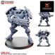 Sikh Desert Raiders Mecha Droid Laser Cannon | Kyoushuneko 32mm Grimdark Wargaming Miniatures Role Playing Miniatures