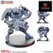 Sikh Desert Raiders Mecha Droid Plasma Cannon | Kyoushuneko 32mm Grimdark Wargaming Miniatures Role Playing Miniatures