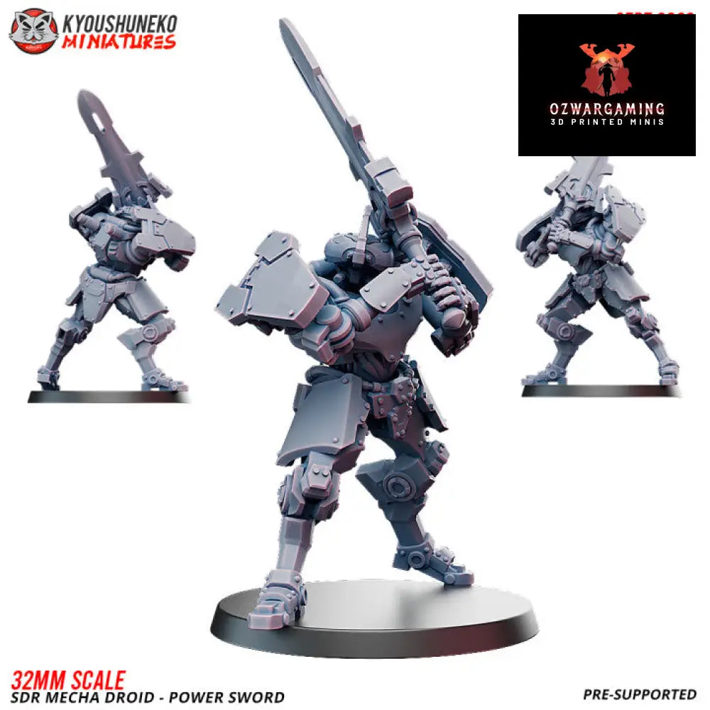 Sikh Desert Raiders Mecha Droid Power Weapon | Kyoushuneko 32mm Grimdark Wargaming Miniatures Role Playing Miniatures