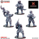 Sikh Desert Raiders Ogre Shooters | Kyoushuneko 32mm Grimdark Wargaming Miniatures Role Playing Miniatures