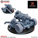 Sikh Desert Raiders Weapon Team Heavy Bolt Cannon | Kyoushuneko 32mm Grimdark Wargaming Miniatures Role Playing