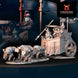 Silver Goat Dwarves Chariot | Davale Games 25mm Fantasy Wargaming Miniatures Role Playing Miniatures
