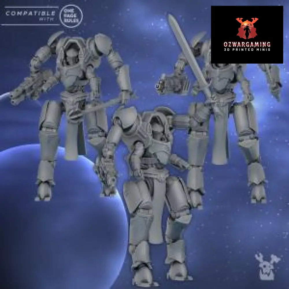 Silver Moon Exo Suit Squad | DakkaDakka.store Grimdark Wargaming Miniatures Role Playing Miniatures