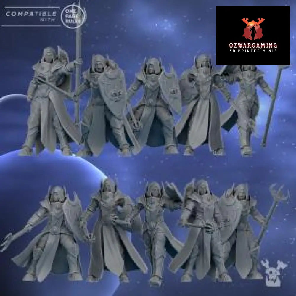 Silver Moon Silver Guard | DakkaDakka.store Grimdark Wargaming Miniatures Role Playing Miniatures