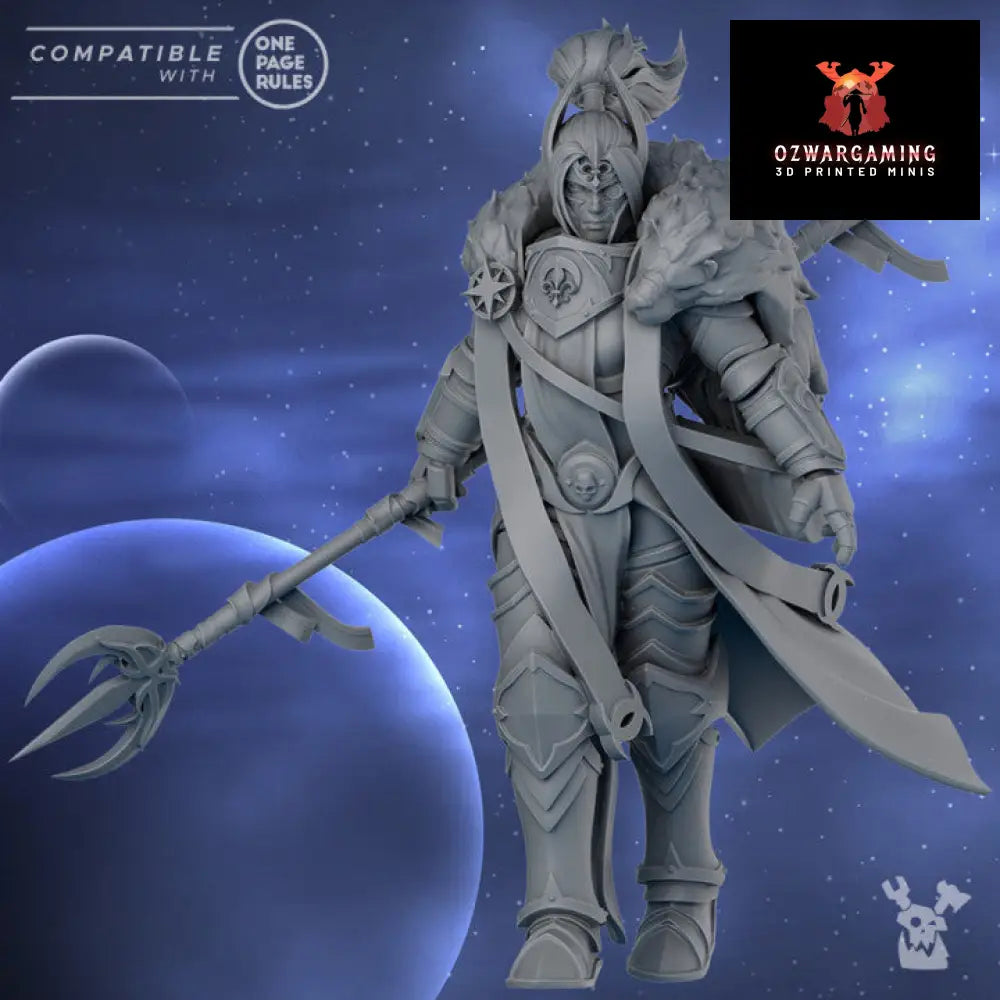Silver Moon High Sister | DakkaDakka.store Grimdark Wargaming Miniatures Role Playing Miniatures