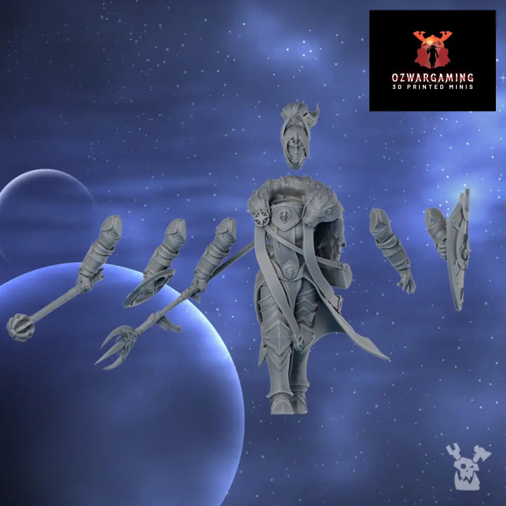 Silver Moon High Sister | DakkaDakka.store Grimdark Wargaming Miniatures Role Playing Miniatures