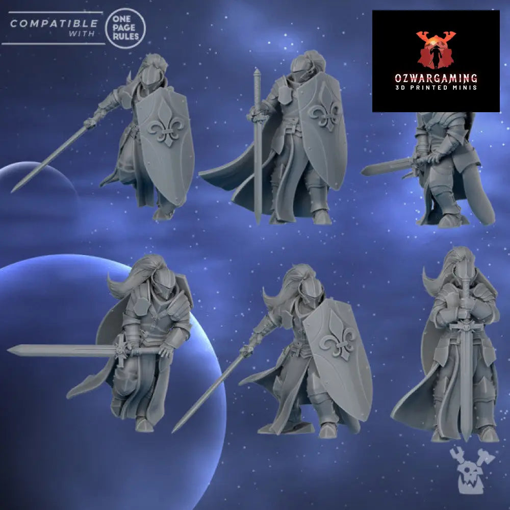 Silver Moon Knights of the Crescent | DakkaDakka.store Grimdark Wargaming Miniatures Role Playing Miniatures