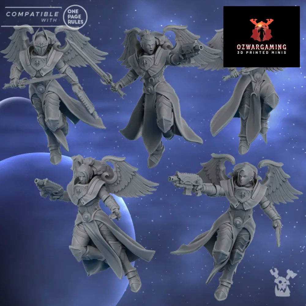 Silver Moon Lunar Angels | DakkaDakka.store Grimdark Wargaming Miniatures Role Playing Miniatures