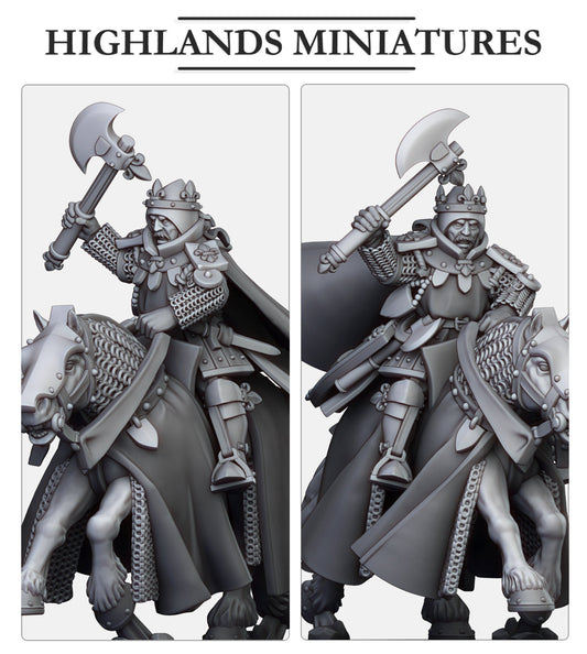 Kingdom Of Gallia Duke Robert | Highlands Miniatures 28/32mm Fantasy Wargaming Miniatures Role Playing Miniatures