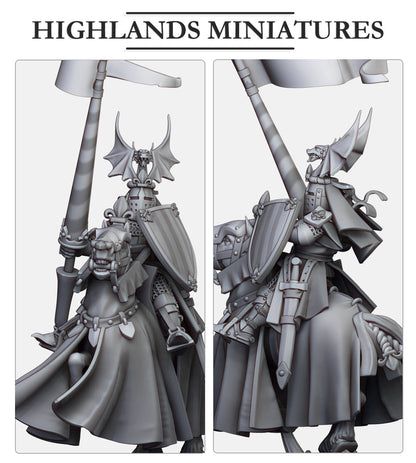 Kingdom Of Gallia Battle Sir Jaume | Highlands Miniatures 28/32mm Fantasy Wargaming Miniatures Role Playing Miniatures