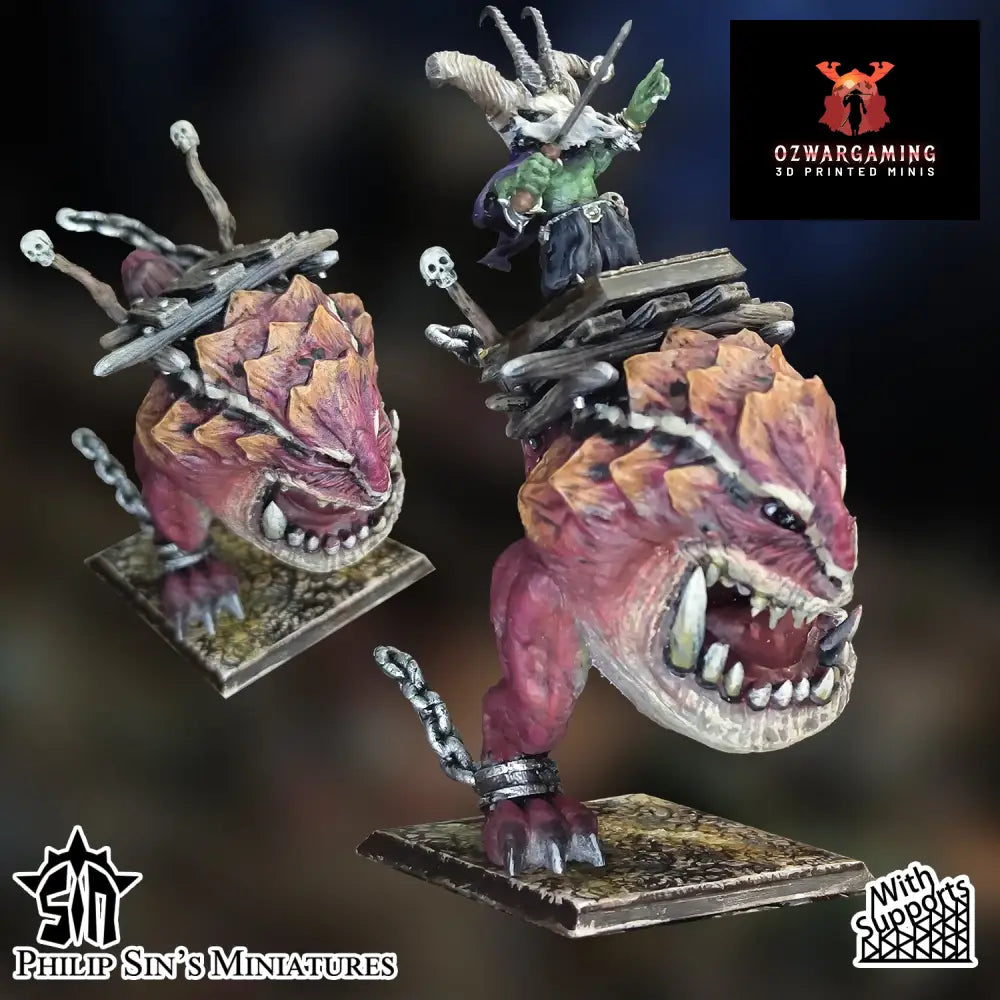Skaartrench Goblin Giant Cave Hopper | Phillip Sin Fantasy Wargaming Miniatures Role Playing Miniatures