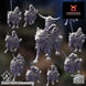 Skaartrench Goblin Wolf Riders Melee | Phillip Sin Fantasy Wargaming Miniatures Role Playing Miniatures