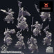 Skaartrench Orc Boar Riders | Phillip Sin Fantasy Wargaming Miniatures Role Playing Miniatures