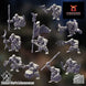 Skaartrench Orc Infantry Build Kit | Phillip Sin Fantasy Wargaming Miniatures Role Playing Miniatures