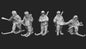Finnish Jaakari Ski Squad | Propylene Foliescu 28mm WW2 Wargaming Miniatures Role Playing Miniatures