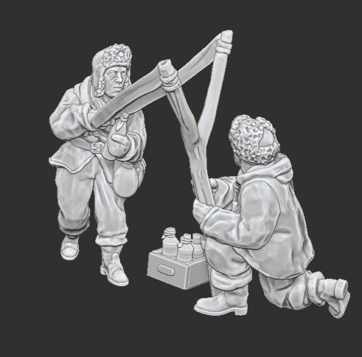 Finnish Light Kinetic Thrower | Propylene Foliescu 28mm WW2 Wargaming Miniatures Role Playing Miniatures