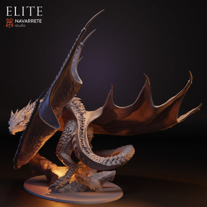 Smarok Dragon of Greed | Navarrete Studios 25mm Fantasy Wargaming Miniatures