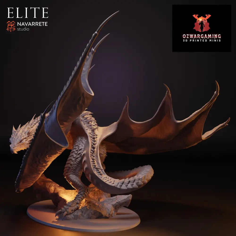 Smarok Dragon of Greed | Navarrete Studios 25mm Fantasy Wargaming Miniatures