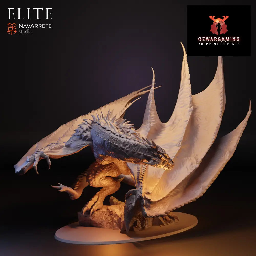 Smarok Dragon of Greed | Navarrete Studios 25mm Fantasy Wargaming Miniatures