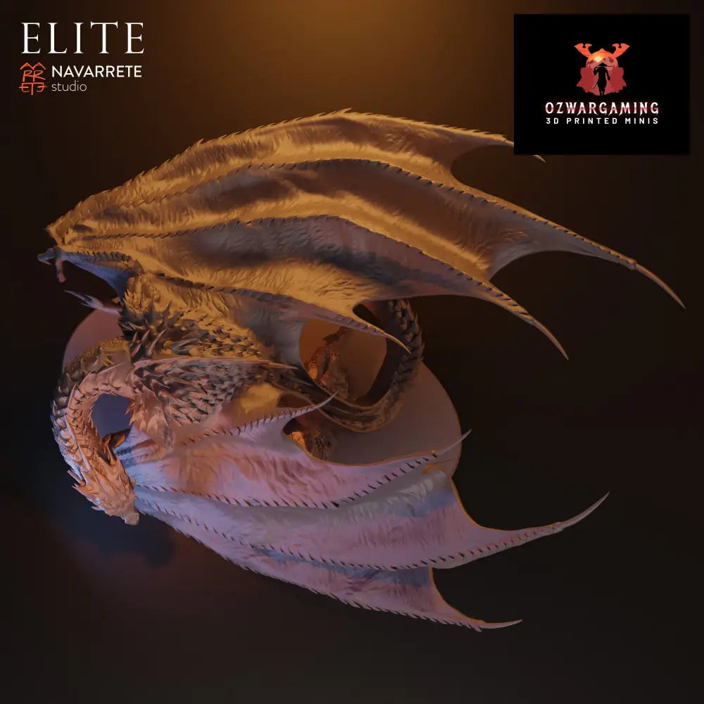 Smarok Dragon of Greed | Navarrete Studios 25mm Fantasy Wargaming Miniatures