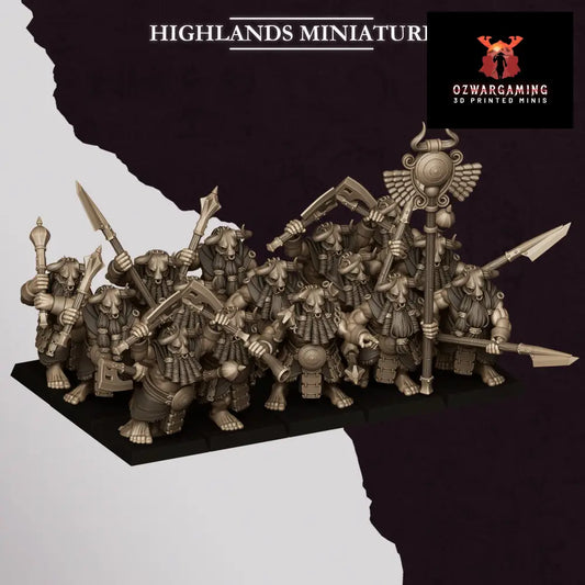 Sons of Marduk Cultists | Highlands Miniatures 28/32mm Fantasy Wargaming Miniatures Role Playing Miniatures