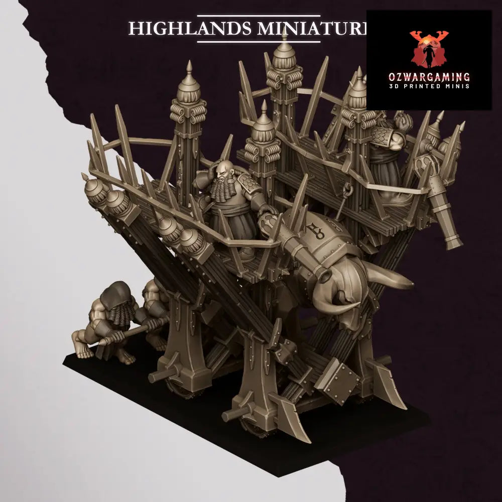 Sons of Marduk Flaming Icon | Highlands Miniatures 28/32mm Fantasy Wargaming Miniatures Role Playing Miniatures