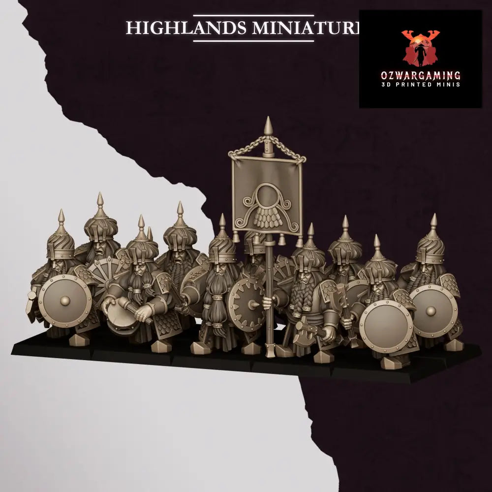 Sons of Marduk Warriors | Highlands Miniatures 28/32mm Fantasy Wargaming Miniatures Role Playing Miniatures