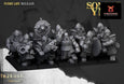 Sons Of Ymir Dwarven Firespitters | Highlands Miniatures 28/32mm Fantasy Wargaming Miniatures Role Playing Miniatures