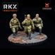 Soviet 50mm Mortar Team Deploying | RKX Miniatures 28mm WW2 Wargaming Miniatures Role Playing Miniatures