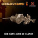 Soviet Army 45mm AT Cannon | 3D Breed 28mm WW2 Wargaming Miniatures Role Playing Miniatures