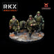 Soviet Engineer SG43 Team Deploying | RKX Miniatures 28mm WW2 Wargaming Miniatures Role Playing Miniatures