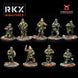 Soviet Engineer Squad | RKX Miniatures 28mm WW2 Wargaming Miniatures Role Playing Miniatures