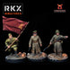 Soviet HQ | RKX Miniatures 28mm WW2 Wargaming Miniatures Role Playing Miniatures