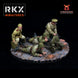 Soviet Maxim Team | RKX Miniatures 28mm WW2 Wargaming Miniatures Role Playing Miniatures