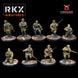 Soviet Rifle Squad | RKX Miniatures 28mm WW2 Wargaming Miniatures Role Playing Miniatures