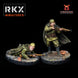 Soviet Sniper Team | RKX Miniatures 28mm WW2 Wargaming Miniatures Role Playing Miniatures