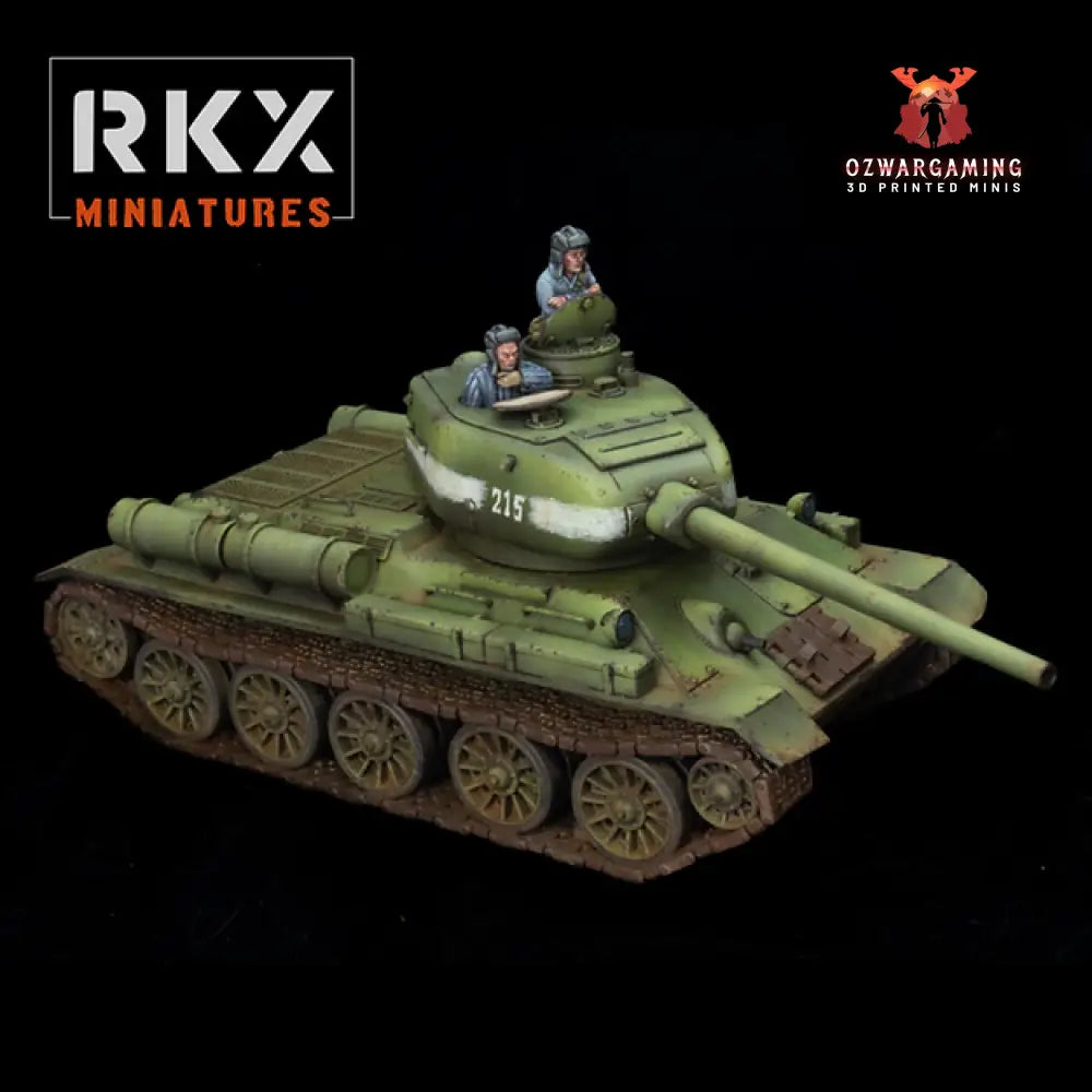 Soviet T34-85 | RKX Miniatures 28mm WW2 Wargaming Miniatures Role Playing Miniatures