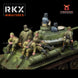 Soviet Tank Riders | RKX Miniatures 28mm WW2 Wargaming Miniatures Role Playing Miniatures
