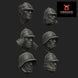 Soviet Winter War Heads Pack | Propylene Foliescu 28mm WW2 Wargaming Miniatures Role Playing Miniatures