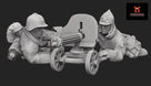 Soviet Winter War Maxim MMG Team | Propylene Foliescu 28mm WW2 Wargaming Miniatures Role Playing Miniatures