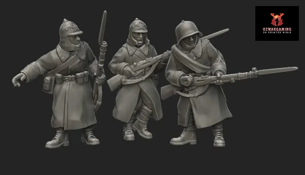 Soviet Winter War Squad | Propylene Foliescu 28mm WW2 Wargaming Miniatures Role Playing Miniatures