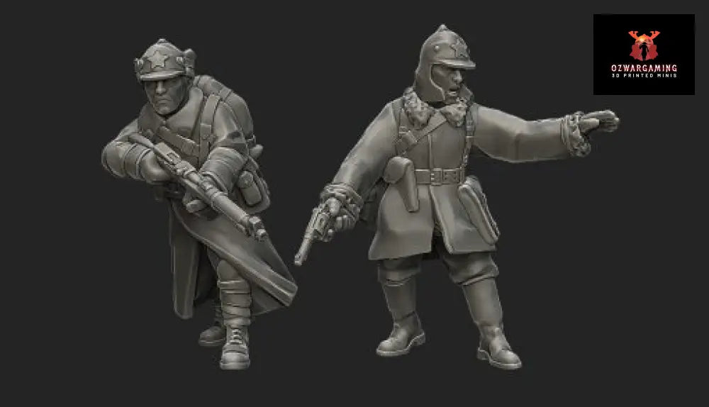 Soviet Winter War Squad | Propylene Foliescu 28mm WW2 Wargaming Miniatures Role Playing Miniatures
