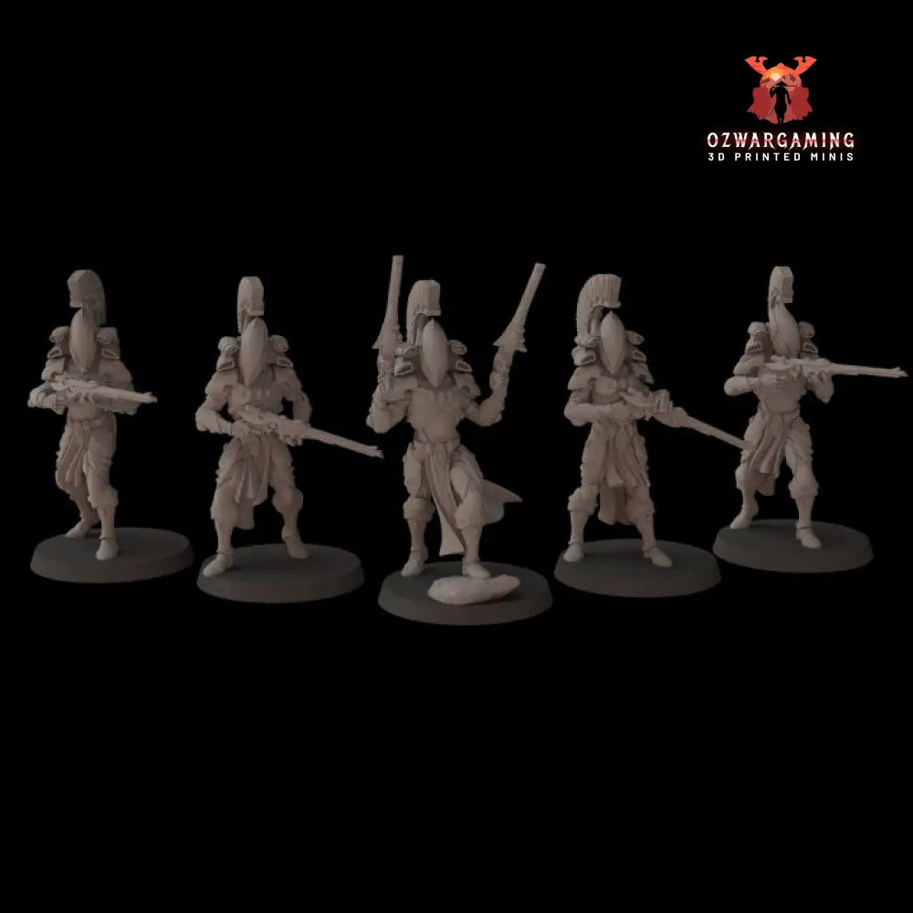 Space Elves Elite Guard | Fantasy Cult 32mm Grimdark Wargaming Miniatures Role Playing Miniatures
