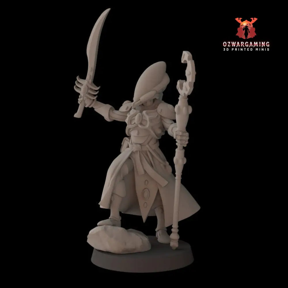 Space Elves Umbral Guide | Fantasy Cult 32mm Grimdark Wargaming Miniatures Role Playing Miniatures