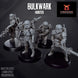 Space Wars: Authority Bulkwark Hunter | Skullforge Studios 32mm Wargaming Miniatures Role Playing Miniatures