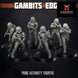 Space Wars: Authority Prime Troopers | Skullforge Studios 32mm Wargaming Miniatures Role Playing Miniatures