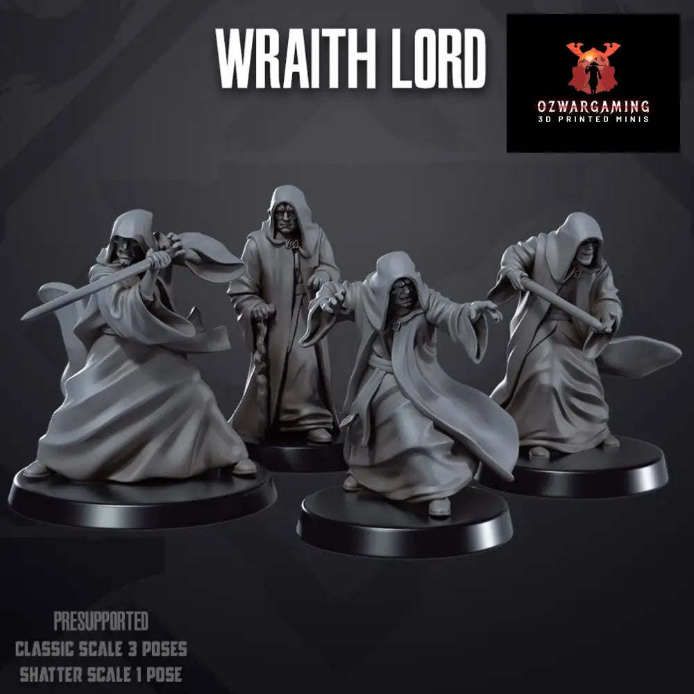 Space Wars: Authority Wraith Lord | Skullforge Studios 32mm Wargaming Miniatures Role Playing Miniatures